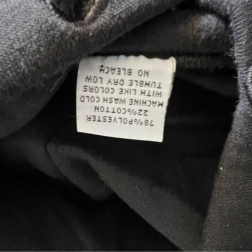 I DON’T REALLY CARE, MARGARET Black Hoodie Size L/XL - Picture 7 of 8